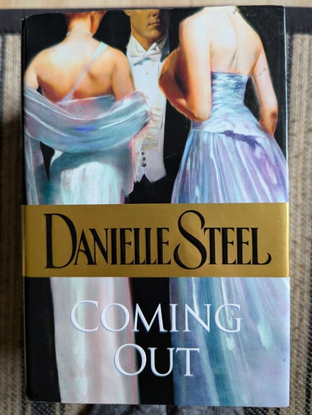 Danielle Steel "Coming Out" Hardcover Book Interesting Story 195 Pages